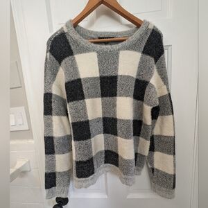 Cozy Checkered Sweater